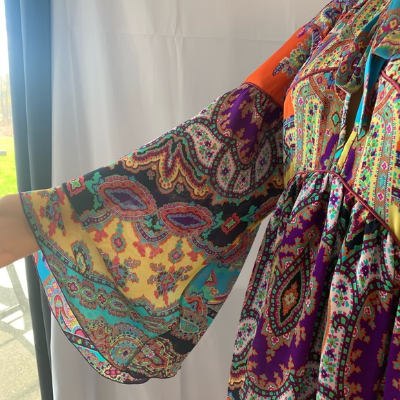 ETRO Printed Silk Dress - Picture 4 of 8